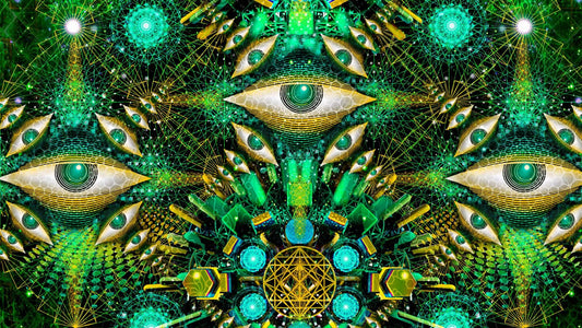 Tapestry - Green Eyes - Medium